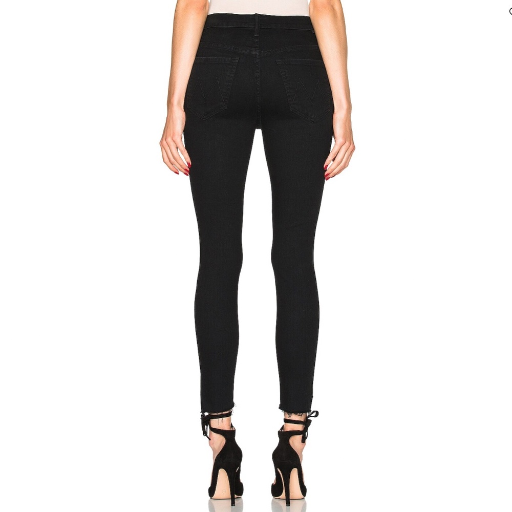 MOTHER Jeans women’s The Stunner Zip Ankle Step Fray in Not Guilty Size 25 - Picture 3 of 12